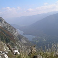 Toinen näkymä Bohinj-järvelle päin.