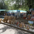 Taidetta Jerevanin markkinoilla.